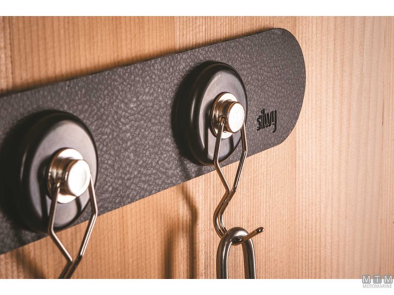 GANCIO MAGNETICO ANTRACITE SILWY 