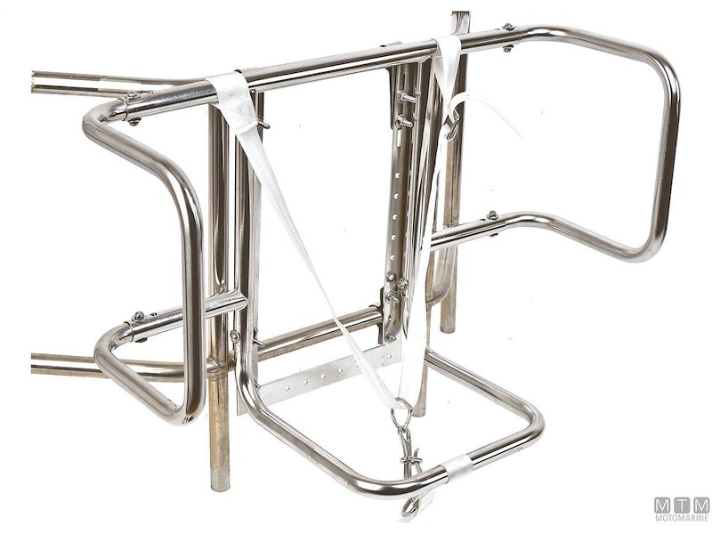 SELLA ZATTERA REG INOX+CLAMP 