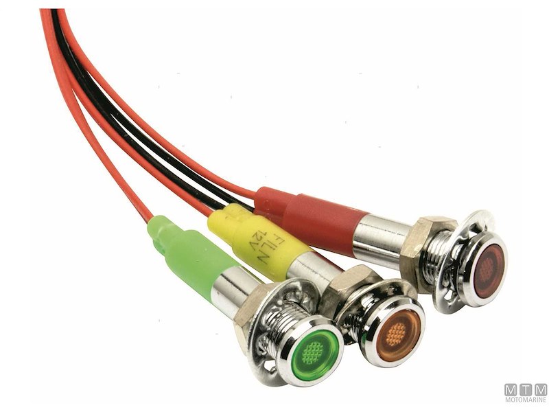 Spie LED OC 6MM 12V