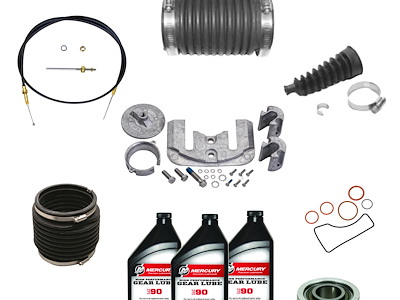 Kit tagliando Mercruiser Bravo I