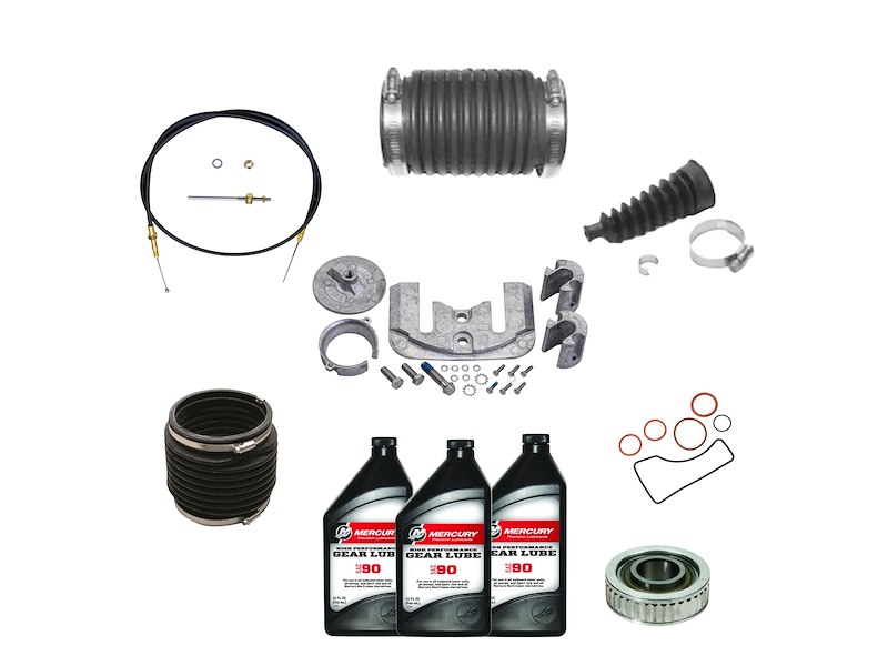 Kit tagliando Mercruiser Bravo I