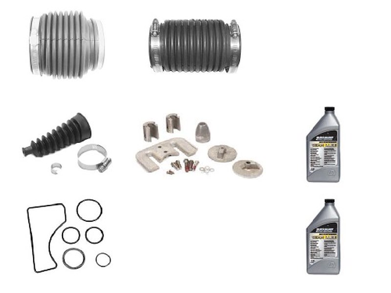 Kit tagliando Mercruiser Bravo I