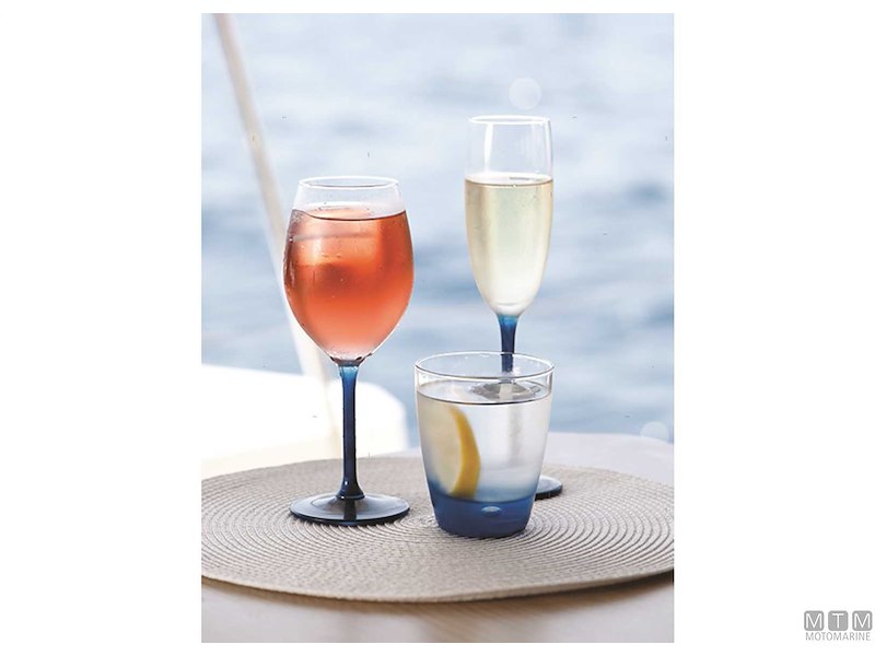 SET CALICI CHAMPAGNE MB ECOZEN BLU 