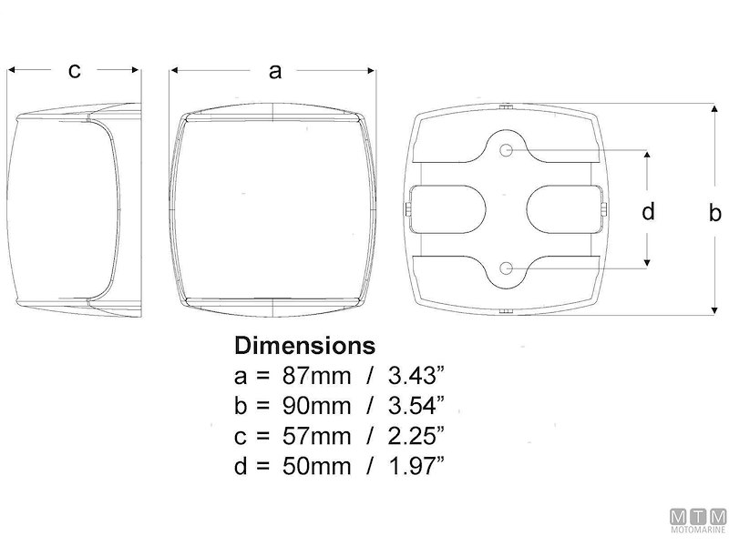 Fanali Hella NaviLED Pro Black
