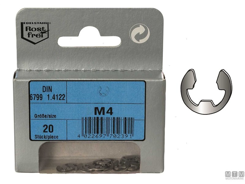 Rondelle di Sicurezza (Seeger) Inox A2