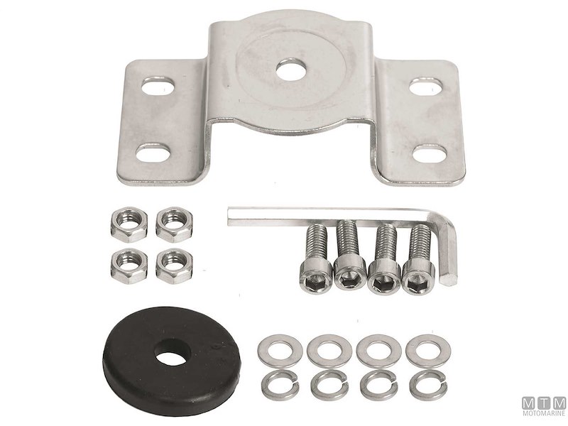 BASE MONTAGGIO INOX PER FARETTI 