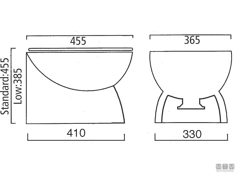 WC - Toilet Elettrica Ocean Luxury Silent