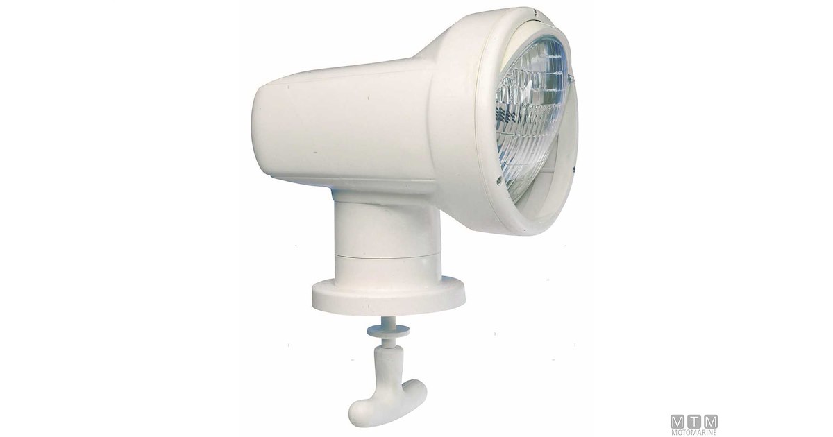 Faro Portatile Alogeno OSCULATI - 55W, 12V, Luce Potente Per Uso Nautico O Veicoli