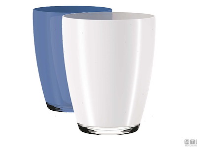 BICCH.TIBURON ITALESSE TUMBLER BLU 