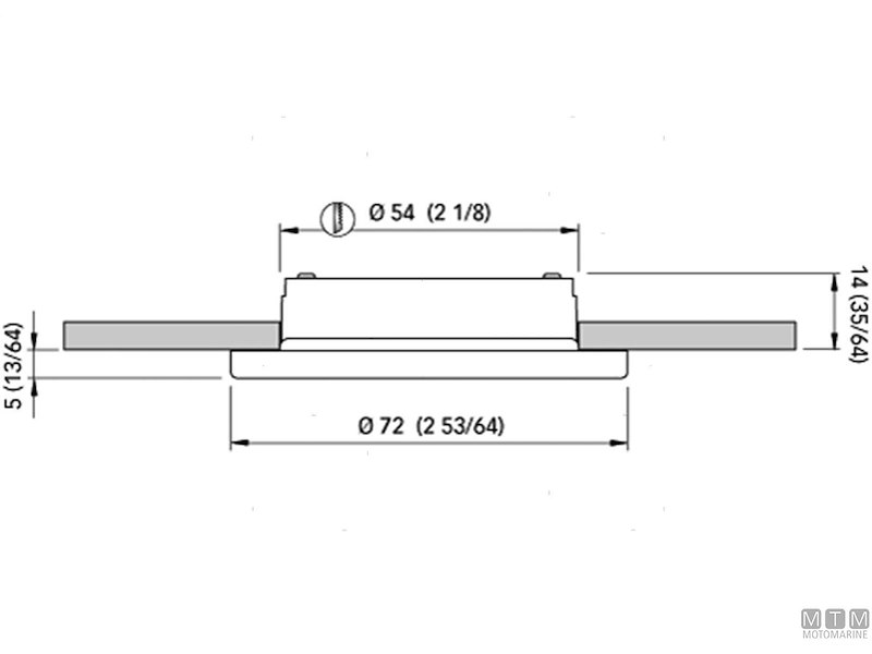 FARETTO QUICK TED CT-IP66 L CALDA 