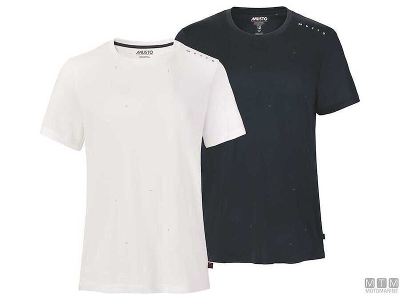 T-Shirt Musto Crew Sunblock Donna