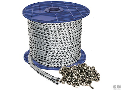 Treccia con Catena Calibrata Inox DIN766