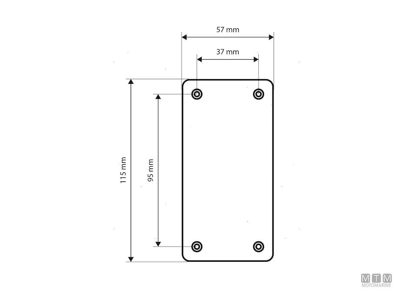 Pannello Aluminum Black con Interruttori Basculanti e Valvole