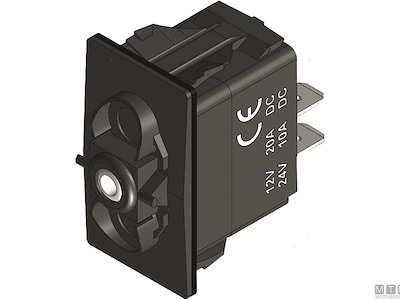 Interruttore Impermeabile IP68 No LED