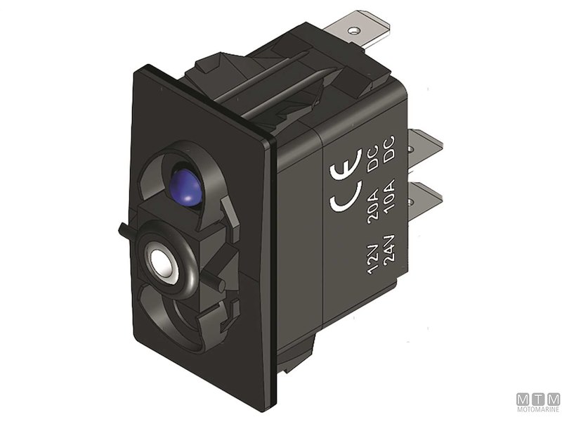 Interruttore Impermeabile IP68 One LED