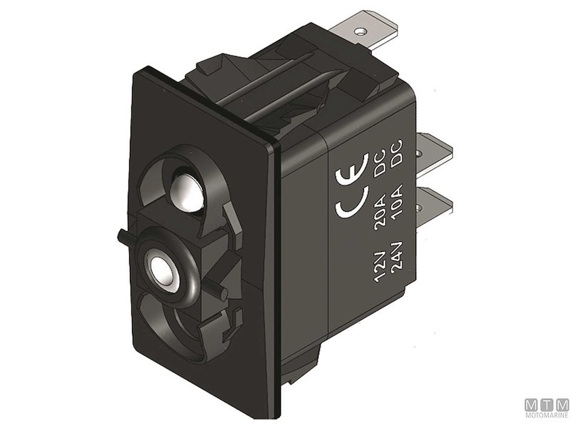 Interruttore Impermeabile IP68 One LED