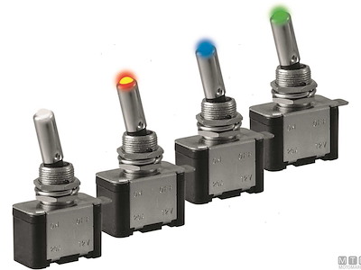 Interruttore Toggle Top LED
