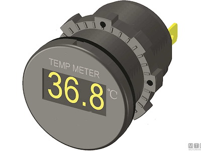 DISPLAY SOCKET TEMP OLED 