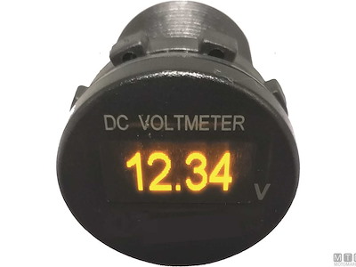 DISPLAY SOCKET VOLT OLED 