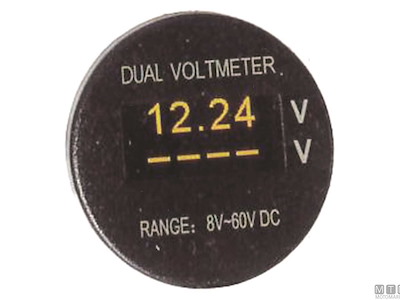 DISPLAY SOCKET DUAL VOLT OLED 
