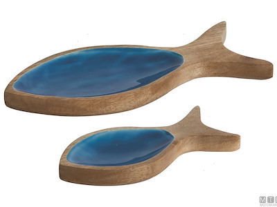 SET 2 CIOTOLE MB ROUND FISH BLU 