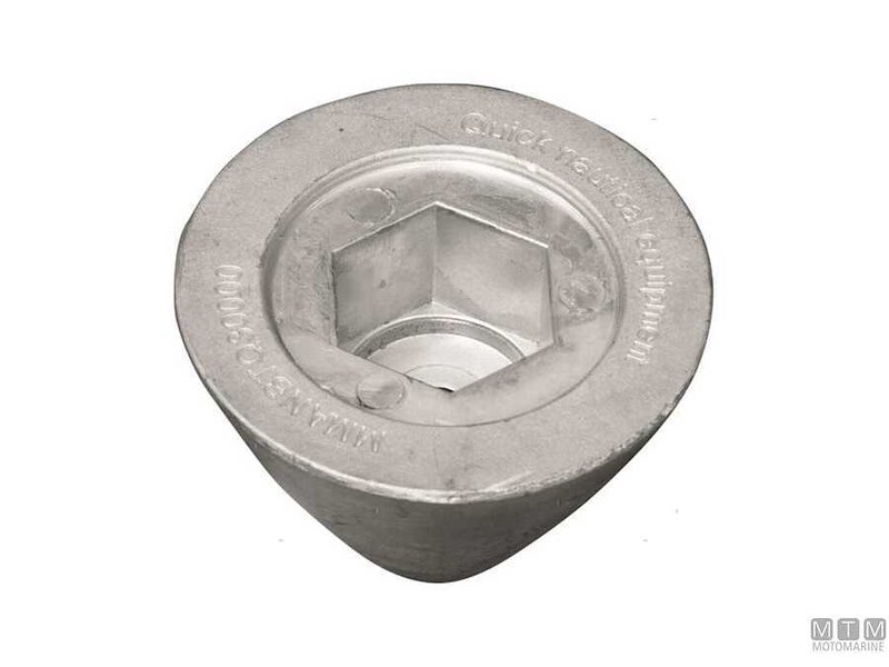 Anodo Ogiva Esagonale per Bow Thruster Quick BTQ 250-300