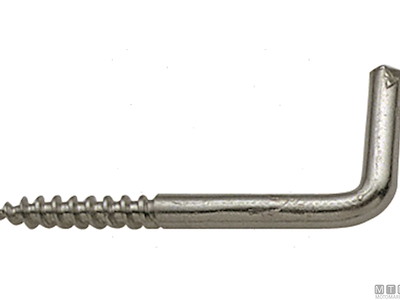 Gancetto L a Vite Inox