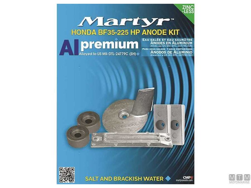 KIT ANODI HONDA BF35/225 AL