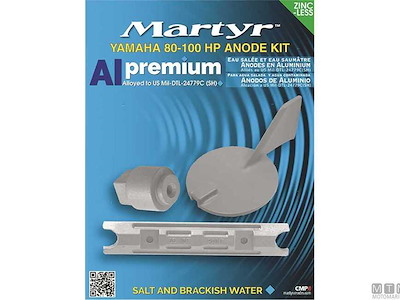 KIT ANODI YAMAHA 80-100 AL