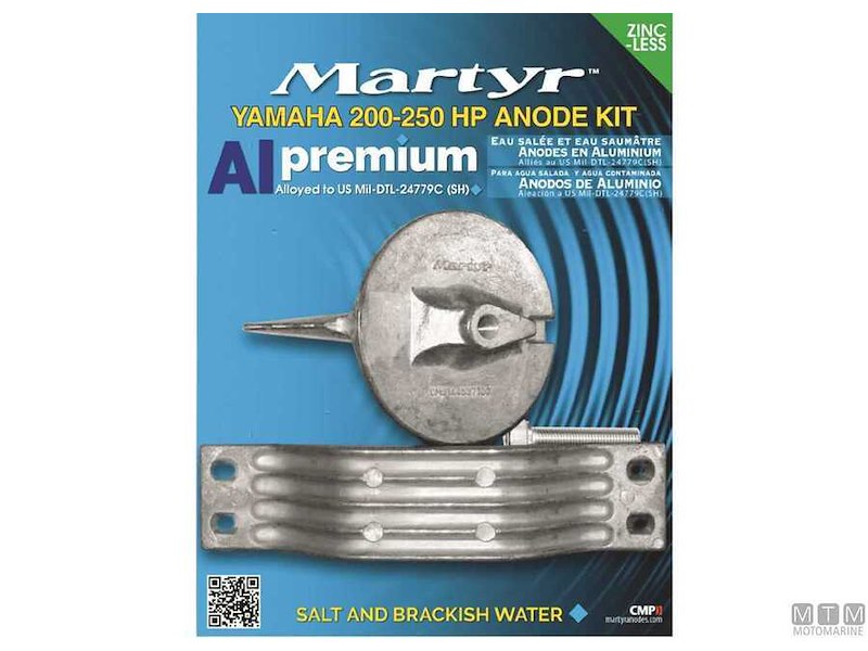 KIT ANODI YAMAHA 200-250AL