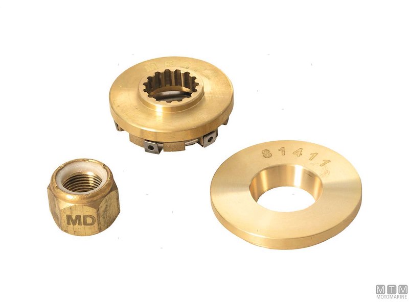 Eliche Alice in Alluminio con Parastrappi a Parte per Motori Mercury 90-300HP