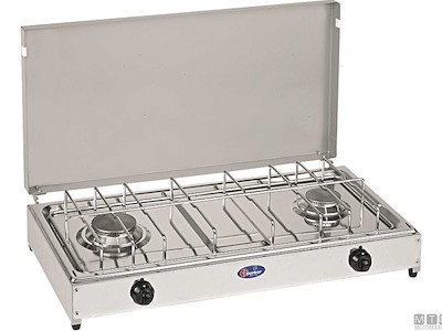 FORNELLO PARKER 5522G 2 FUOCHI INOX