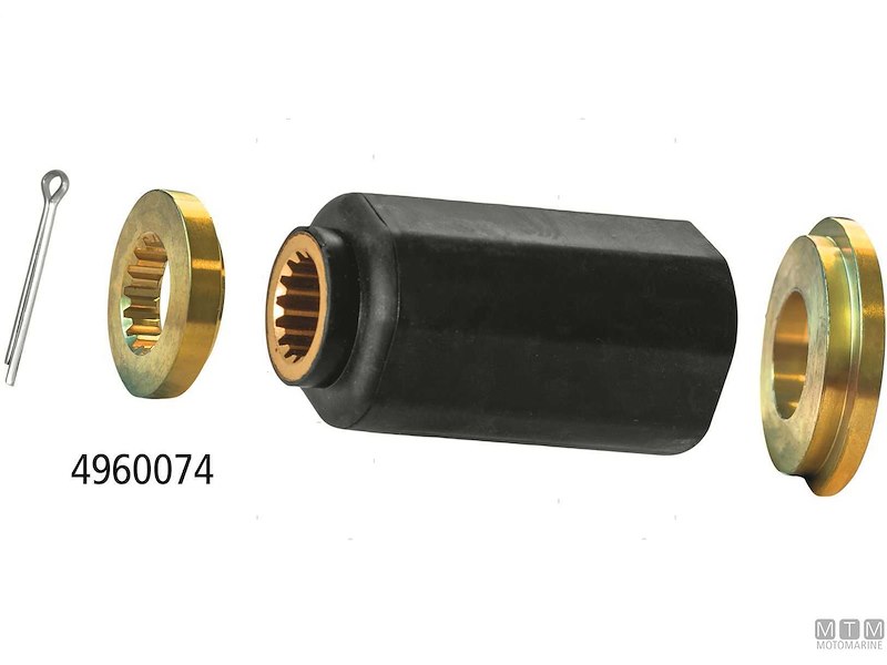 Eliche Alice in Alluminio con Parastrappi a Parte per Motori Johnson/Evinrude 90-300HP