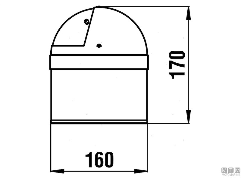 Bussola Riviera Urania BU7 Inox