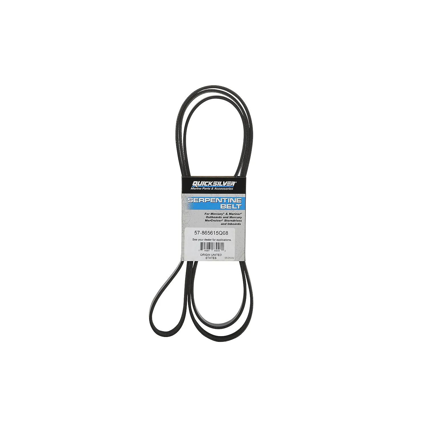 CINGHIA ALTERNATORE MERCRUISER 865615Q08