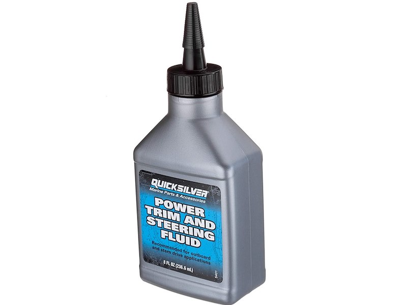 Olio Quicksilver per Power Trim e timoneria idraulica
