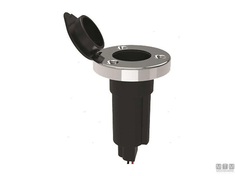 FANALE TESTA ALBERO 360 LED ASTA ESTRAIBILE H560MM