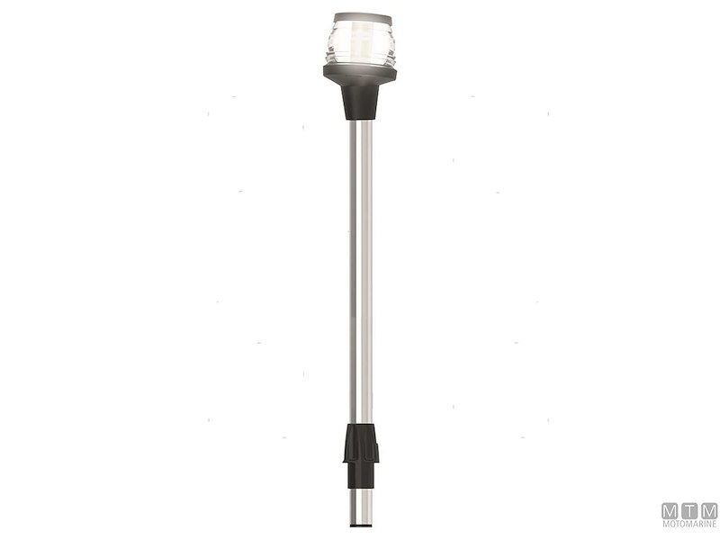 FANALE TESTA ALBERO 360 LED ASTA ESTRAIBILE H600MM