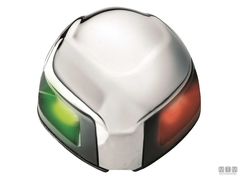 Fanali di Via Orizzontali 1NM Acciaio Inox (CE-USCG) 