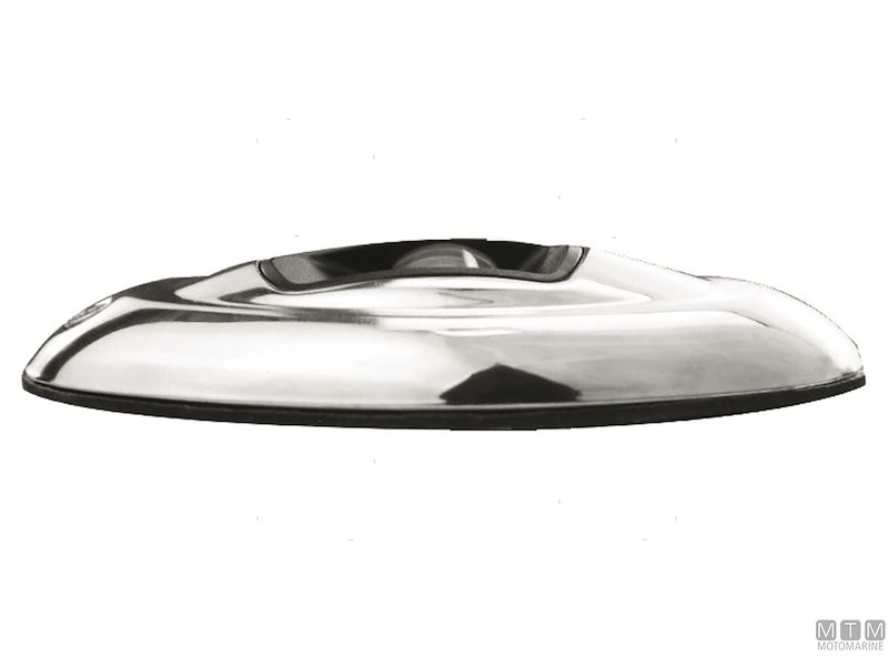 COPPIA FANALI DI PRUA ROSSO/VERDE LED ACCIAIO INOX