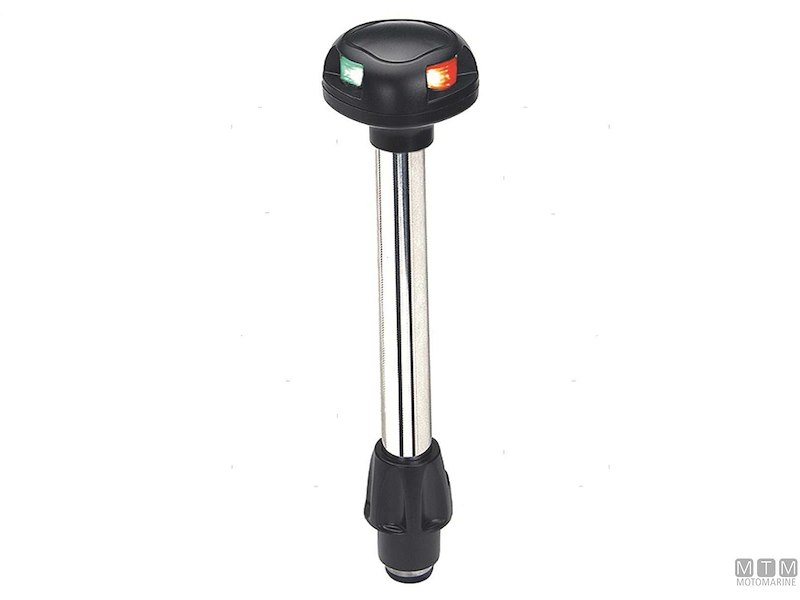 FANALE DI PRUA LED SU ASTA ESTRAIBILE H280MM