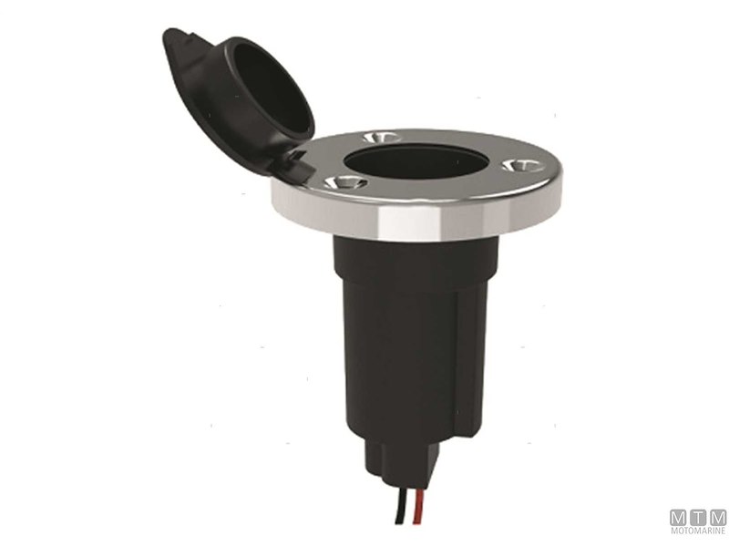 FANALE DI PRUA LED SU ASTA ESTRAIBILE H280MM