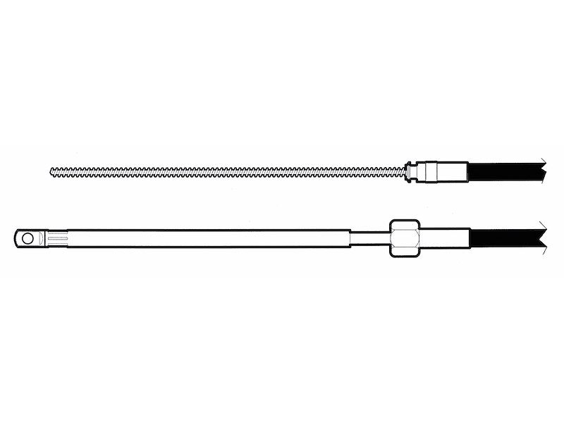 Monocavo Ultraflex M66 per timonerie T71 - T73 - T85
