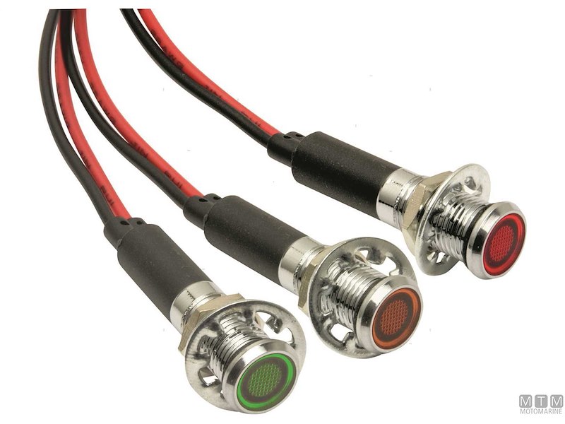Spie LED OC 8MM 12V