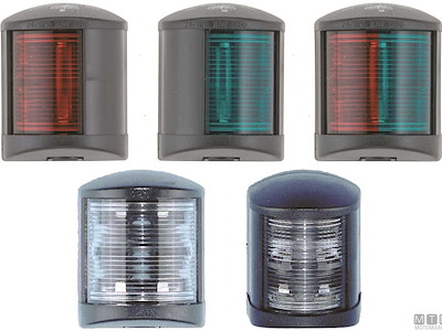 Fanali di Navigazione LED Midi Bianchi RINa 