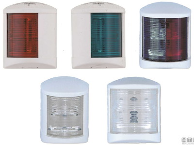 Fanali di Navigazione LED Midi Neri RINa 