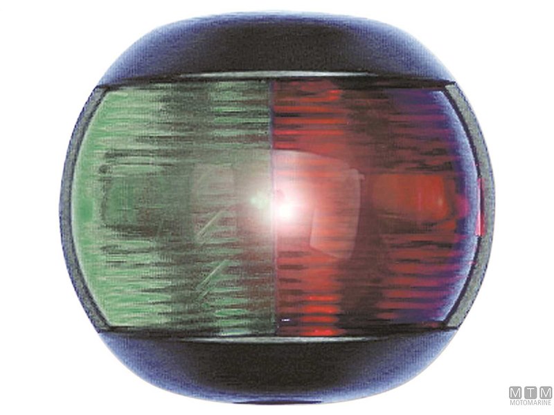 Fanali di Navigazione LED Flat Neri RINa 