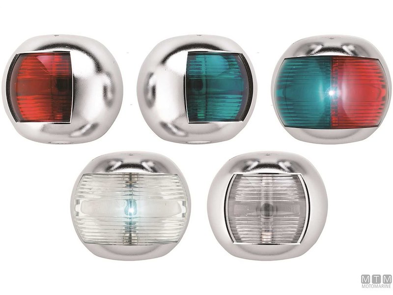 Fanali di Navigazione LED Flat Inox RINa 