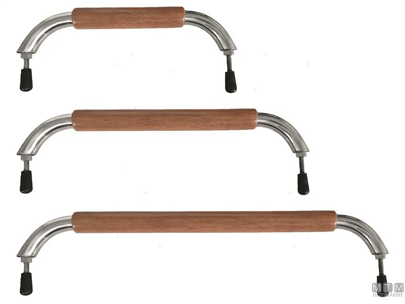 Passamano in Acciaio Inox e Teak