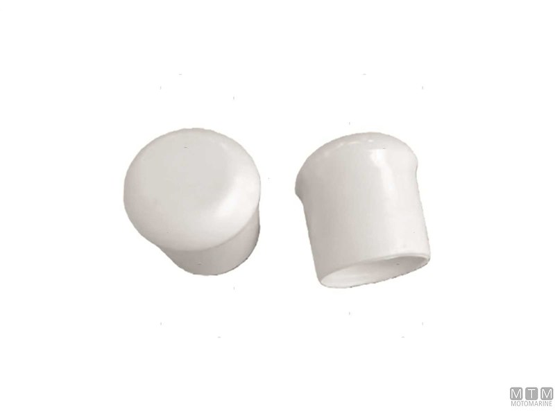 COPPIA TAPPI PER PASSAMANO SCALETTA HOOK ALLUMINIO